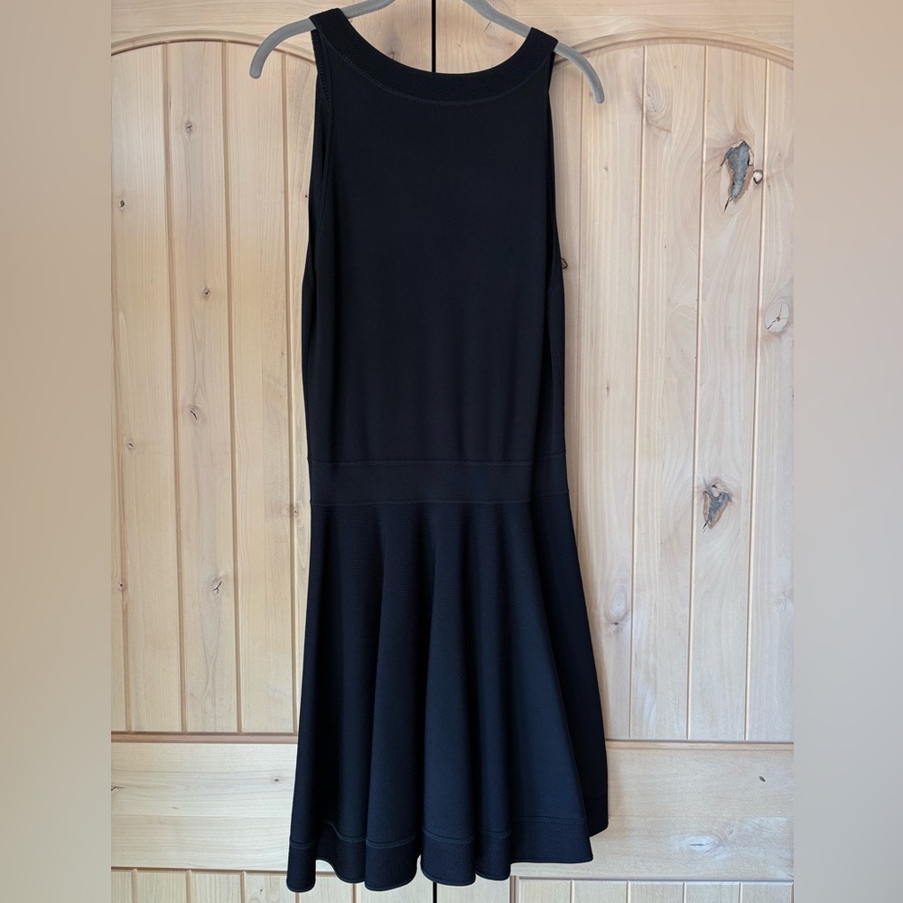 NWT Donna Karan Fit & Flare Flounced Dress - Picture 12 of 16